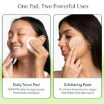 Centella Toner Pads for Hydration and Exfoliation