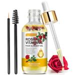 Rose & Vitamin E Oil for Anti-Aging Skin