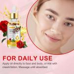 Rose & Vitamin E Oil for Anti-Aging Skin