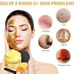 Turmeric Vitamin C Clay Face Mask for Glowing Skin