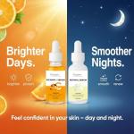 Brightening Vitamin C & Retinol Serum Duo