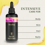 Organic Rosehip Oil - Anti-Aging Face & Hair Oil