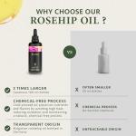 Organic Rosehip Oil - Anti-Aging Face & Hair Oil