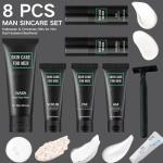 Men's Anti-Aging Skin Care Set - 8 Pieces