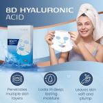 Hyaluronic Acid Face Masks - Set of 10