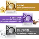 12 Pack Hydrating Collagen Face Masks Set