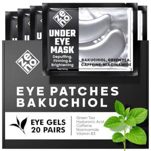 Men’s Bakuchiol Under Eye Gel Patches for Puffiness