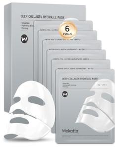 Hydrating Collagen Face Mask Set for Youthful Skin