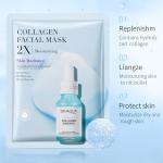 JORUN 12 Pack Collagen Face Masks for Hydration