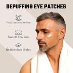 Men’s Bakuchiol Under Eye Gel Patches for Puffiness