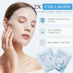 JORUN 12 Pack Collagen Face Masks for Hydration