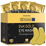 24K Gold Under Eye Patches with Collagen