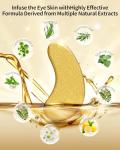 24K Gold Under Eye Patches with Collagen