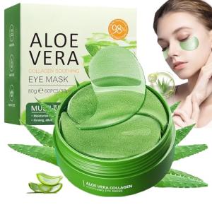 Aloe Vera Collagen Under Eye Patches – 60 Pairs