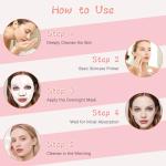 Bio Collagen Overnight Face Mask Set, 8 Pcs