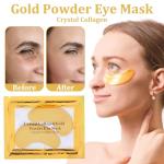 24K Gold Collagen Eye Masks for Puffiness & Wrinkles