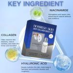 Korean Skincare Set: Collagen Mask & Serum