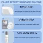 Korean Skincare Set: Collagen Mask & Serum