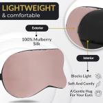 Anti-Wrinkle Silk Sleep Mask with Copper Technology