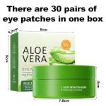 Aloe Vera Under Eye Gel Patches (60 Pcs)