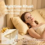 Rice Glow Collagen Overnight Face Mask Set