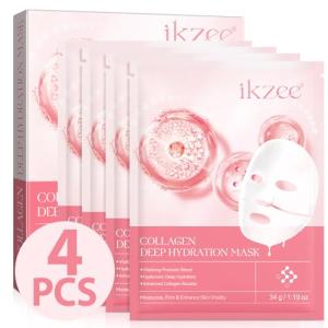 Hydrating Bio Collagen Face Mask for Youthful Skin