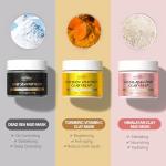 Triple Clay Mask Set for Clearer Skin