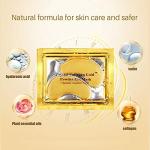 24k Gold Under Eye Gel Pads for Youthful Skin