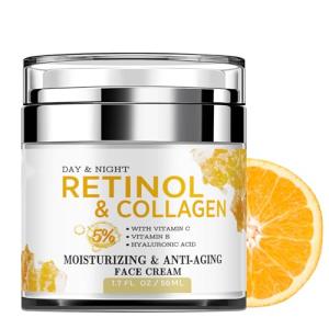 Retinol Anti-Aging Cream with Vitamin C & Collagen