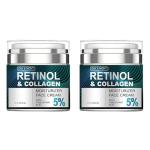 2-Pack Retinol Anti-Aging Face Cream Set
