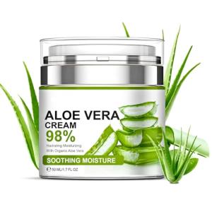 98% Aloe Vera Moisturizing Cream for Face & Body