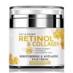 Retinol Anti-Aging Cream with Collagen and Hyaluronic Acid