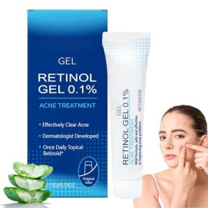 Retinol Gel: Acne Treatment & Anti-Aging Cream