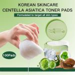 Centella Cotton Pads - Hydrating Anti-Aging Toner Pads