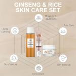 Korean Ginseng & Rice Anti-Aging Skin Care Set
