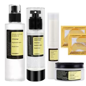 Snail Mucin Skincare Set for Anti-Aging