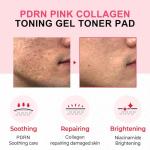 PDRN Pink Collagen Toning Gel Pads for Radiance