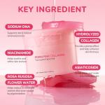 PDRN Pink Collagen Toning Gel Pads for Radiance
