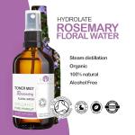 Natural Rosemary Hydrolat for Anti-Aging and Oily Skin