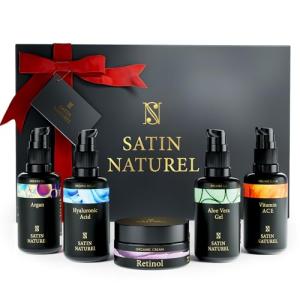 Luxury Skincare Gift Set: Serums and Moisturizer