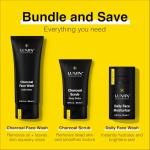 Lumin Men's Detox Skincare Trio: Wash, Scrub, Moisturizer