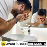 Lumin Men's Detox Skincare Trio: Wash, Scrub, Moisturizer