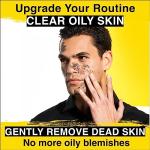 Lumin Men's Detox Skincare Trio: Wash, Scrub, Moisturizer