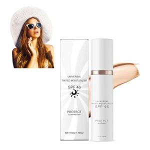 SPF 46 Tinted Moisturizer for Anti-Aging Protection