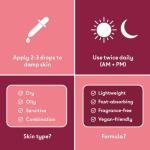 Q+A Hyaluronic Acid Facial Serum for Plump Skin