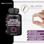 Marine Collagen Supplements with Hyaluronic Acid & Botanicals