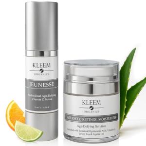 Retinol Cream & Vitamin C Serum Duo