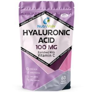Hyaluronic Acid & Vitamin C Tablets for Youthful Skin