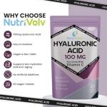 Hyaluronic Acid & Vitamin C Tablets for Youthful Skin