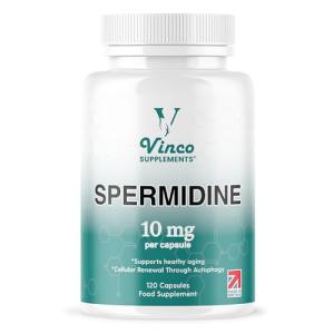Vinco Spermidine 10mg - 120 Capsules for Longevity